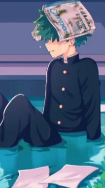 ai character: >﹏<Mha cheater>﹏< background