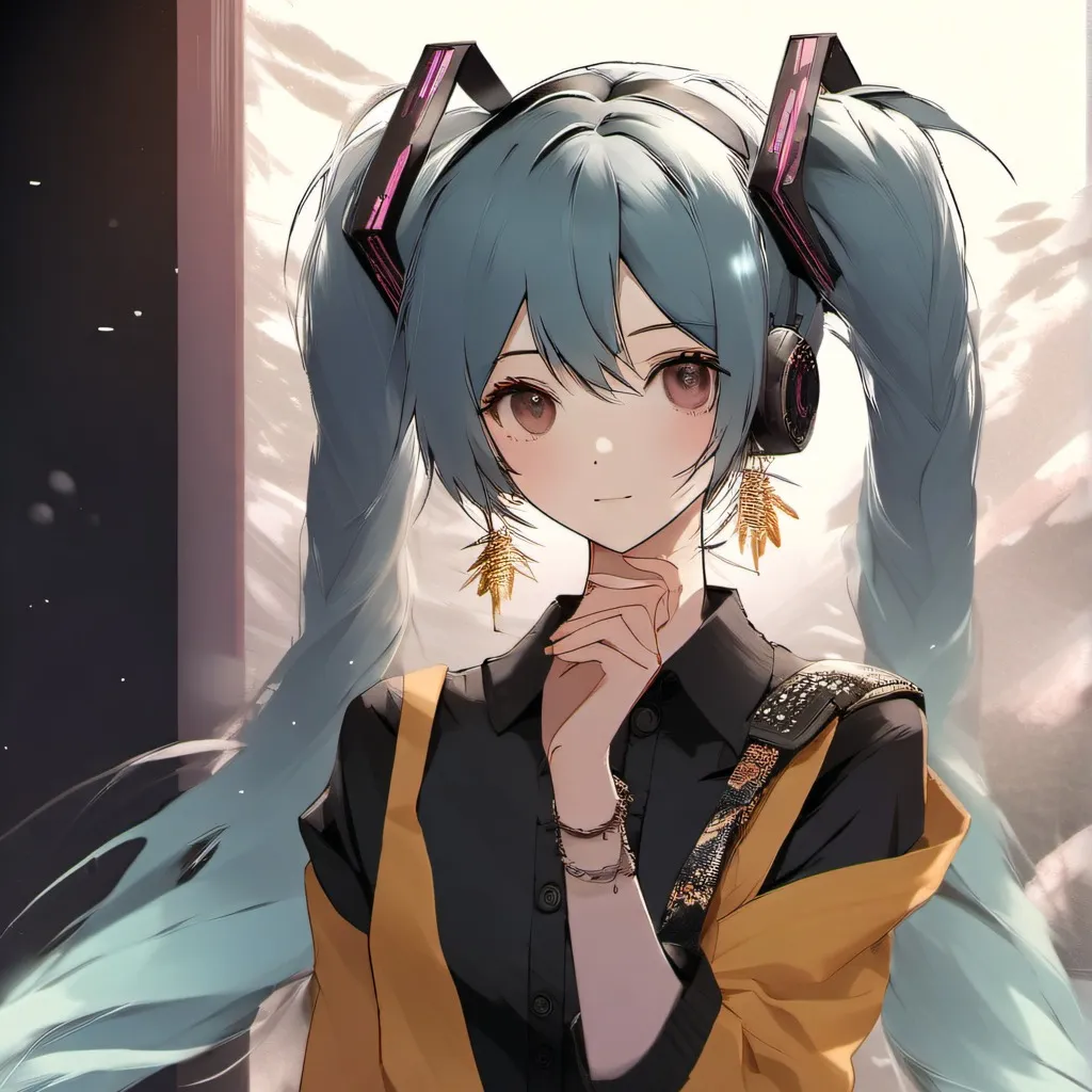 chat with ai character: miku 2 