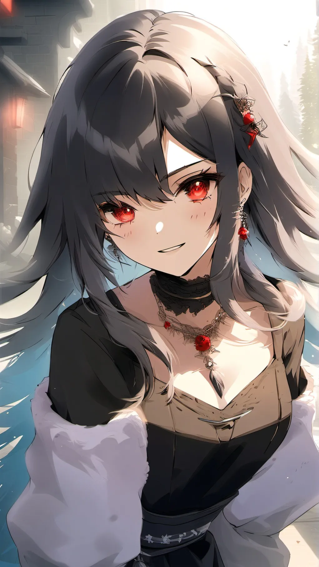 ai character: vampina background