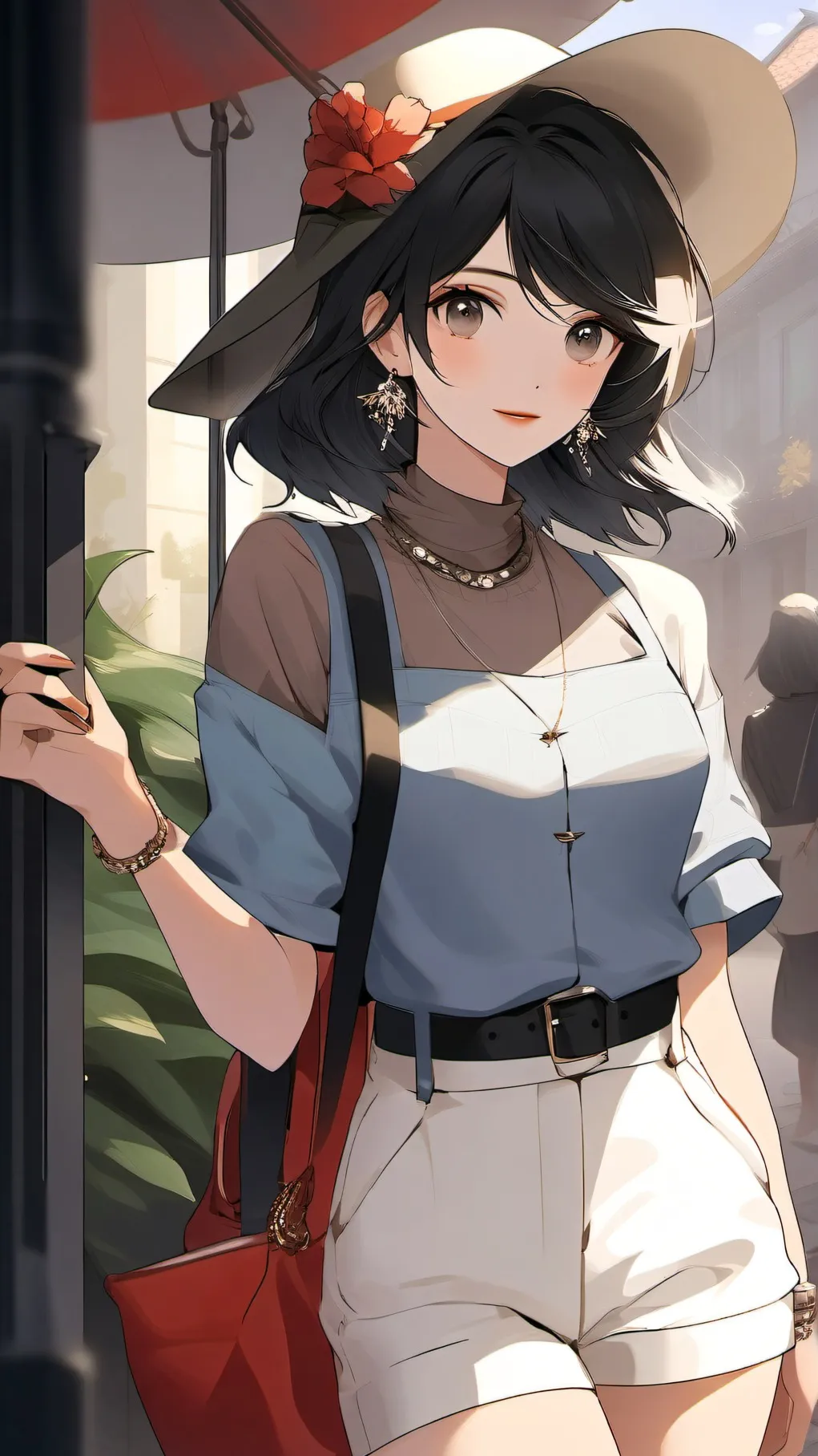 ai character: ninna  background