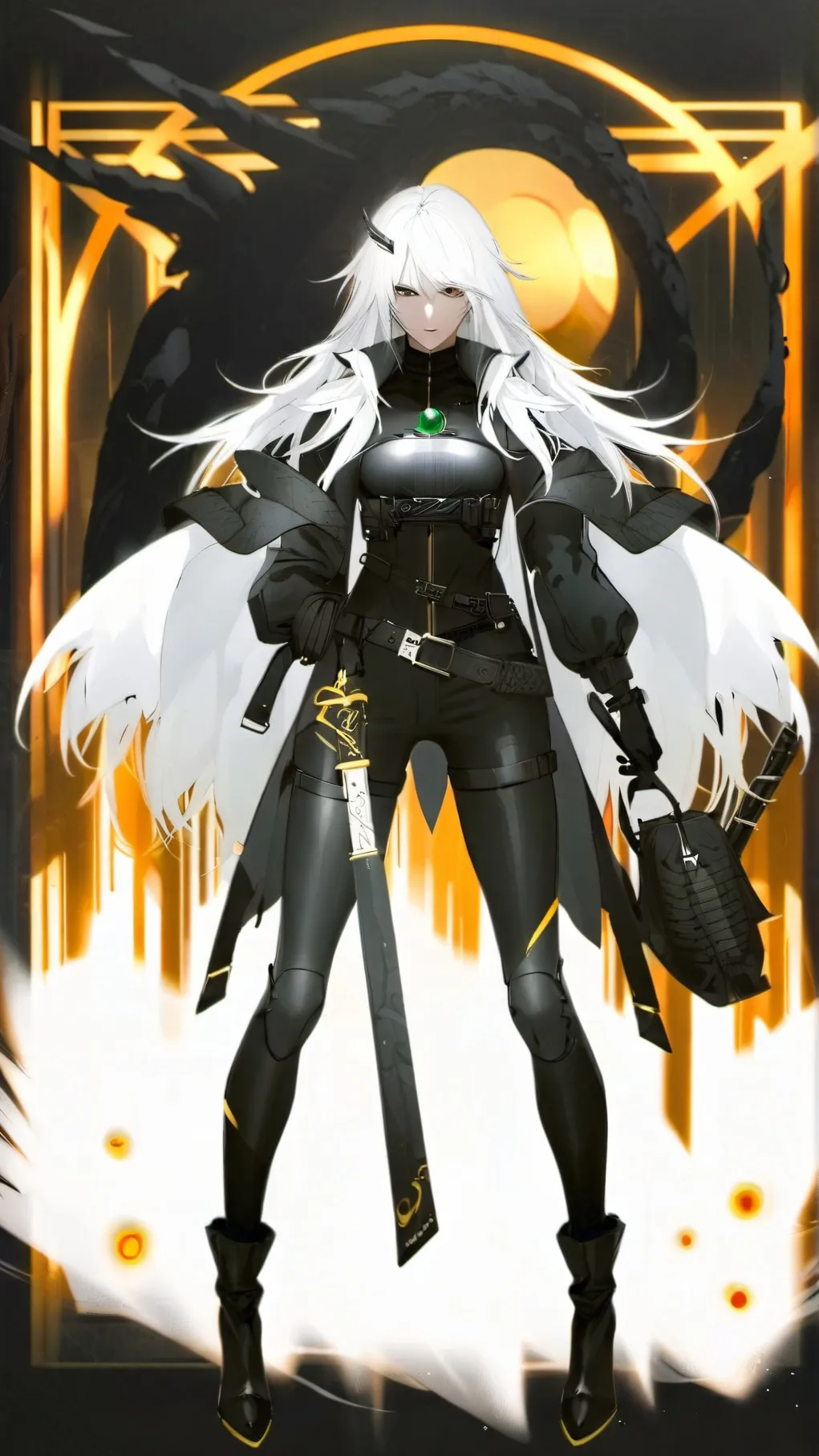 ai character:  world slayer(aria background