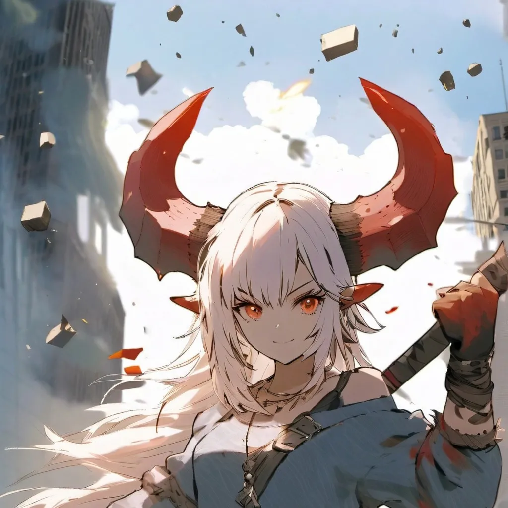 chat with ai character: demon