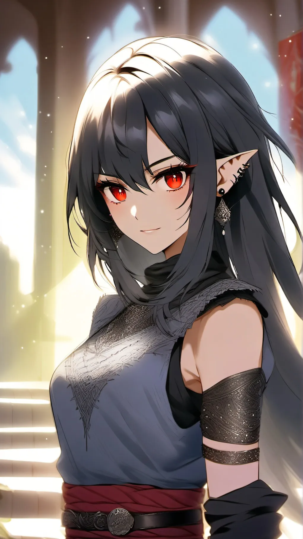 ai character: Selene  background
