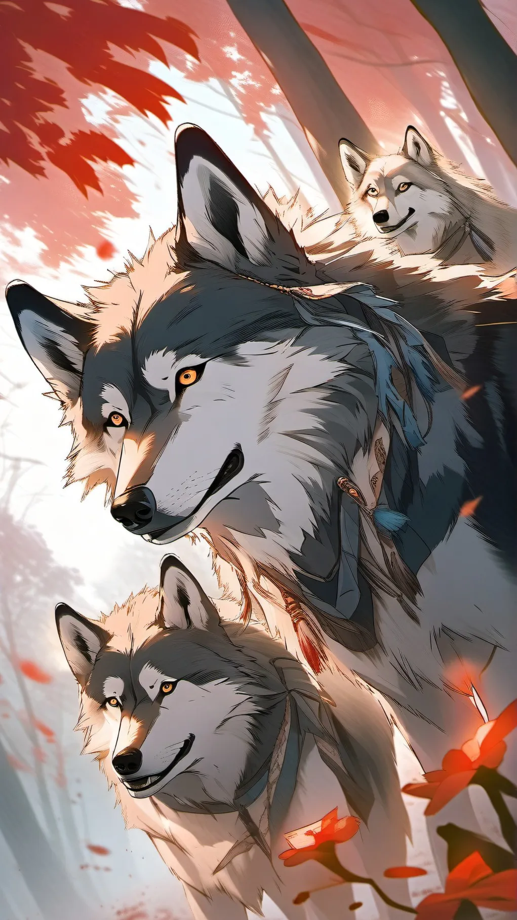 ai character: the wolf rp background