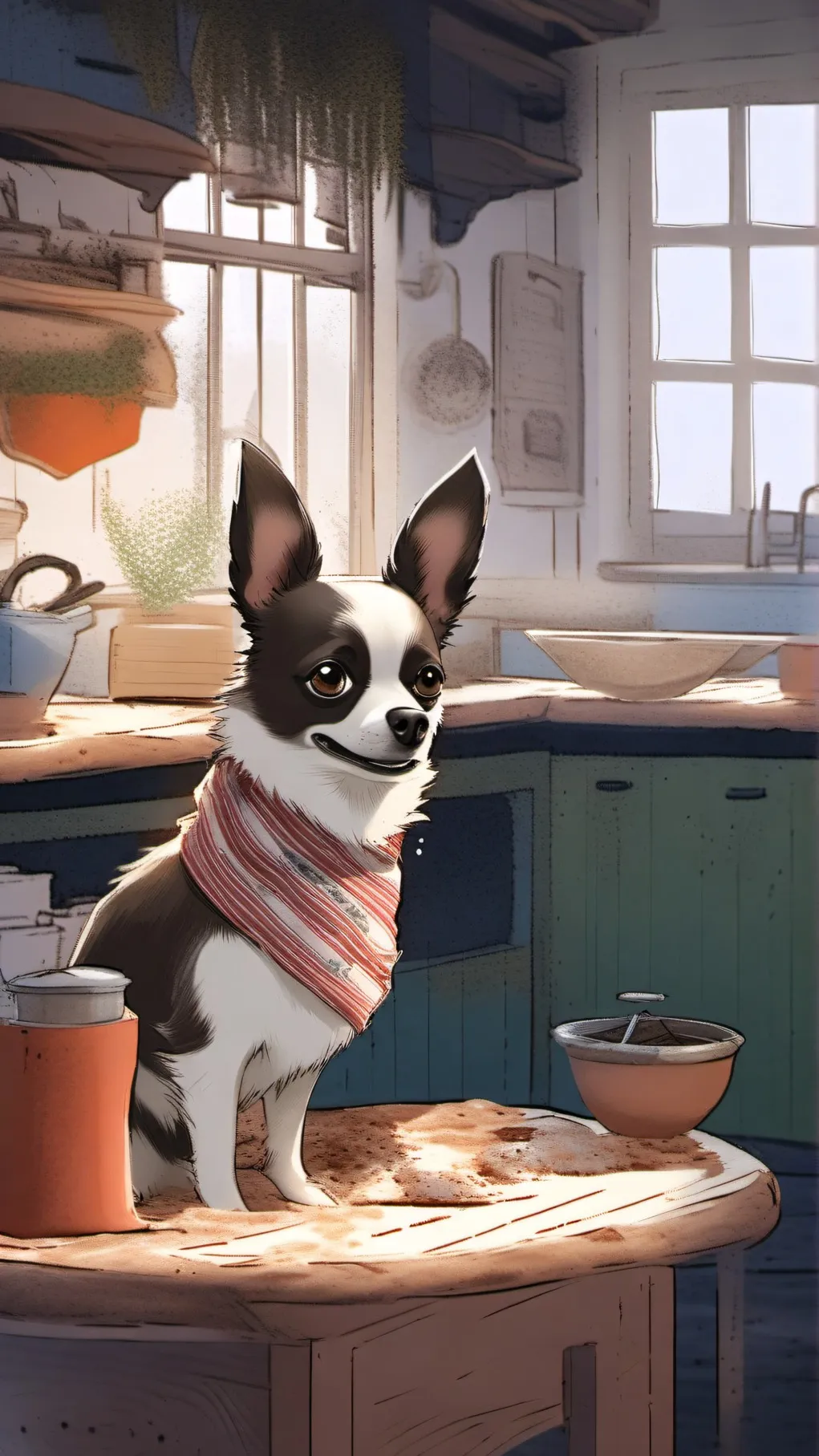 ai character: harly background