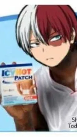 ai character: SHOTO TODOROKI background
