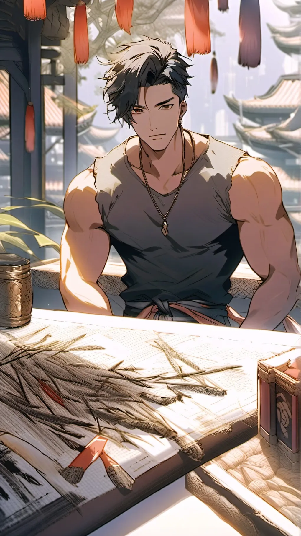 ai character: Alex background