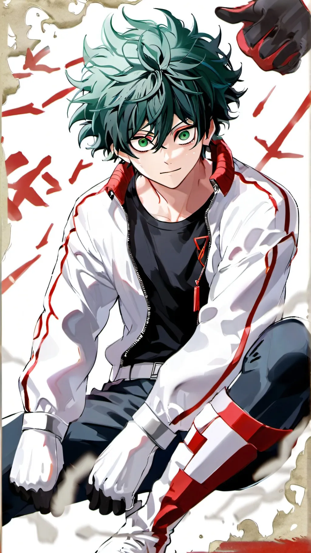 ai character: deku(MHA) background