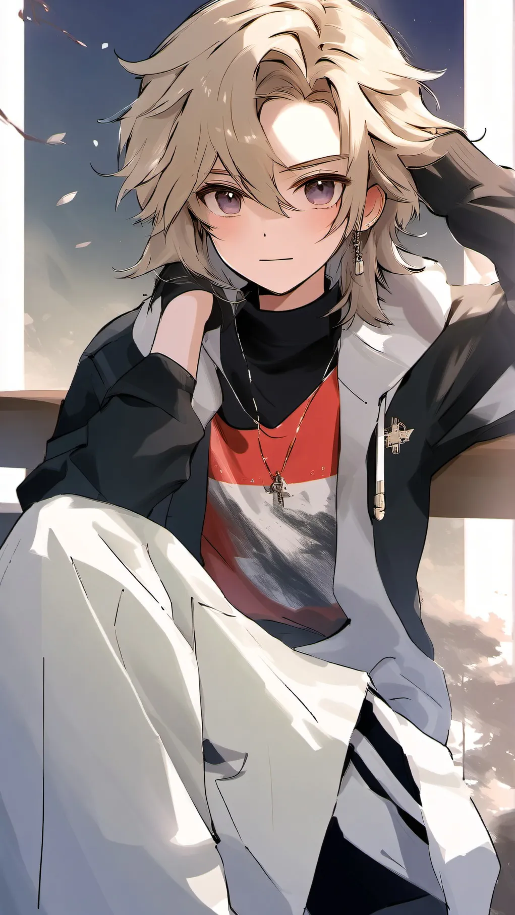 ai character: Tristan  background