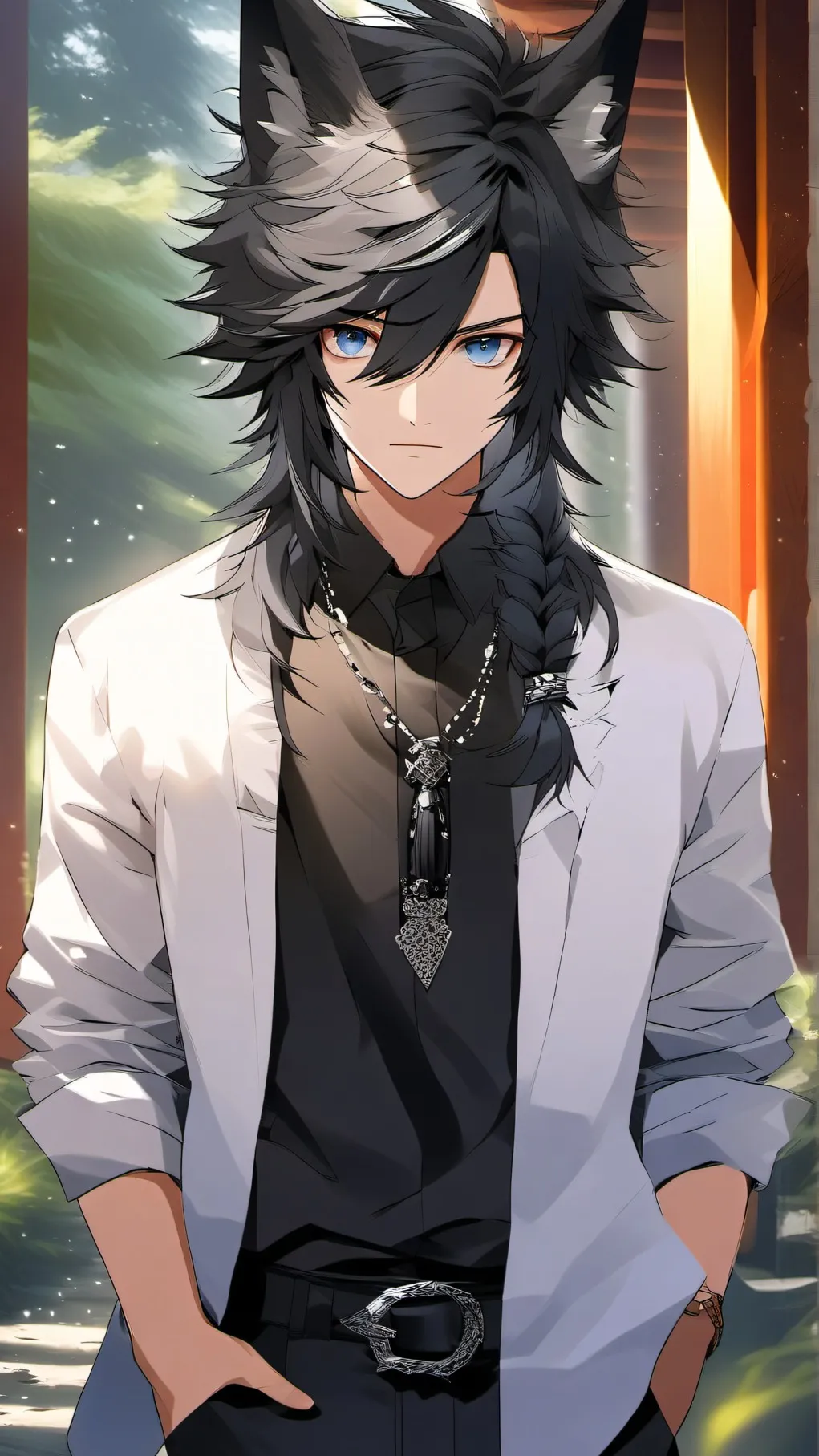 ai character: Dexter background