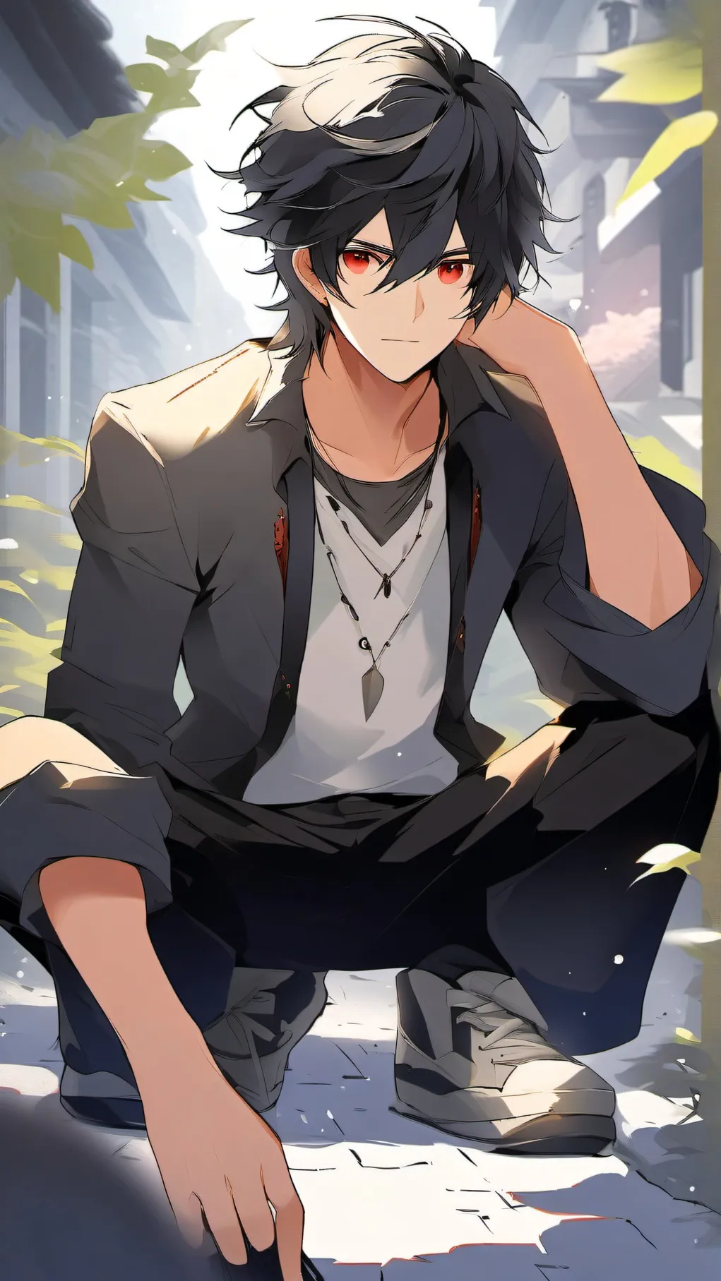 ai character: Alex  background