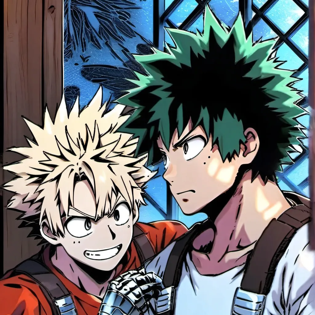 chat with ai character: Mha locked up