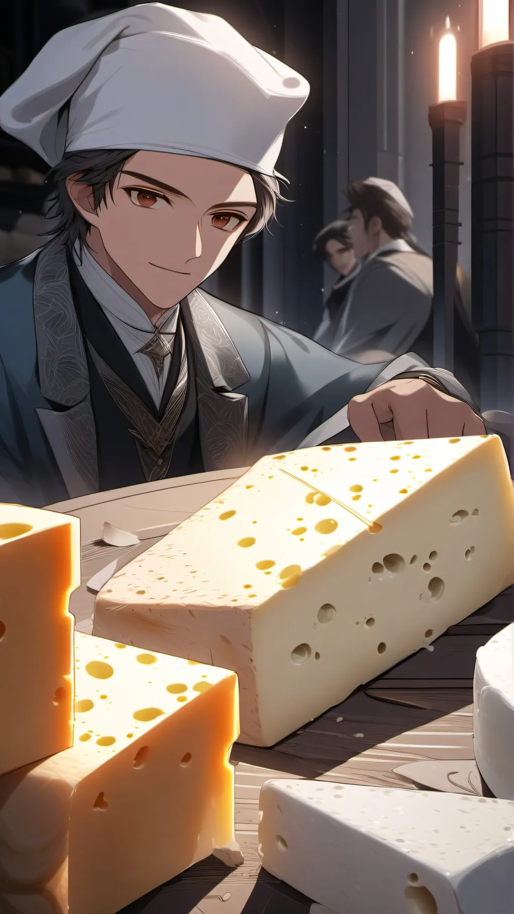 ai character: kazige marciano background