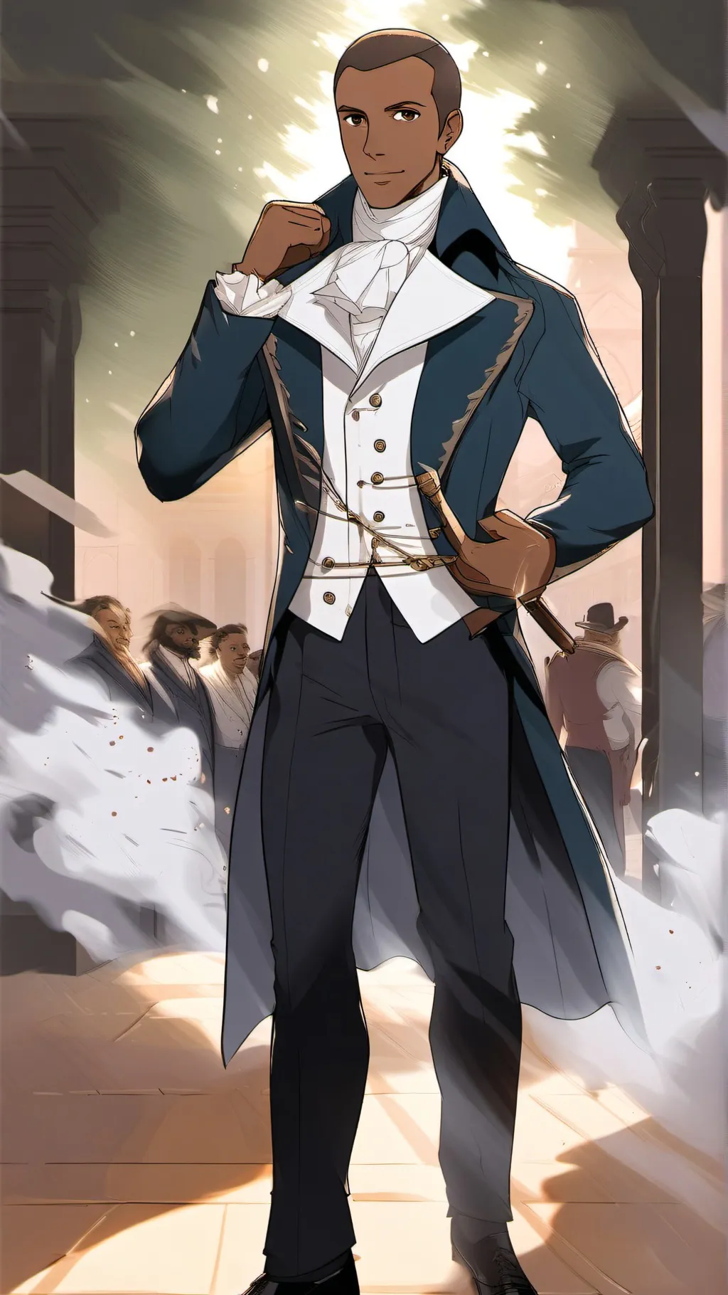 ai character: Aaron Burr background