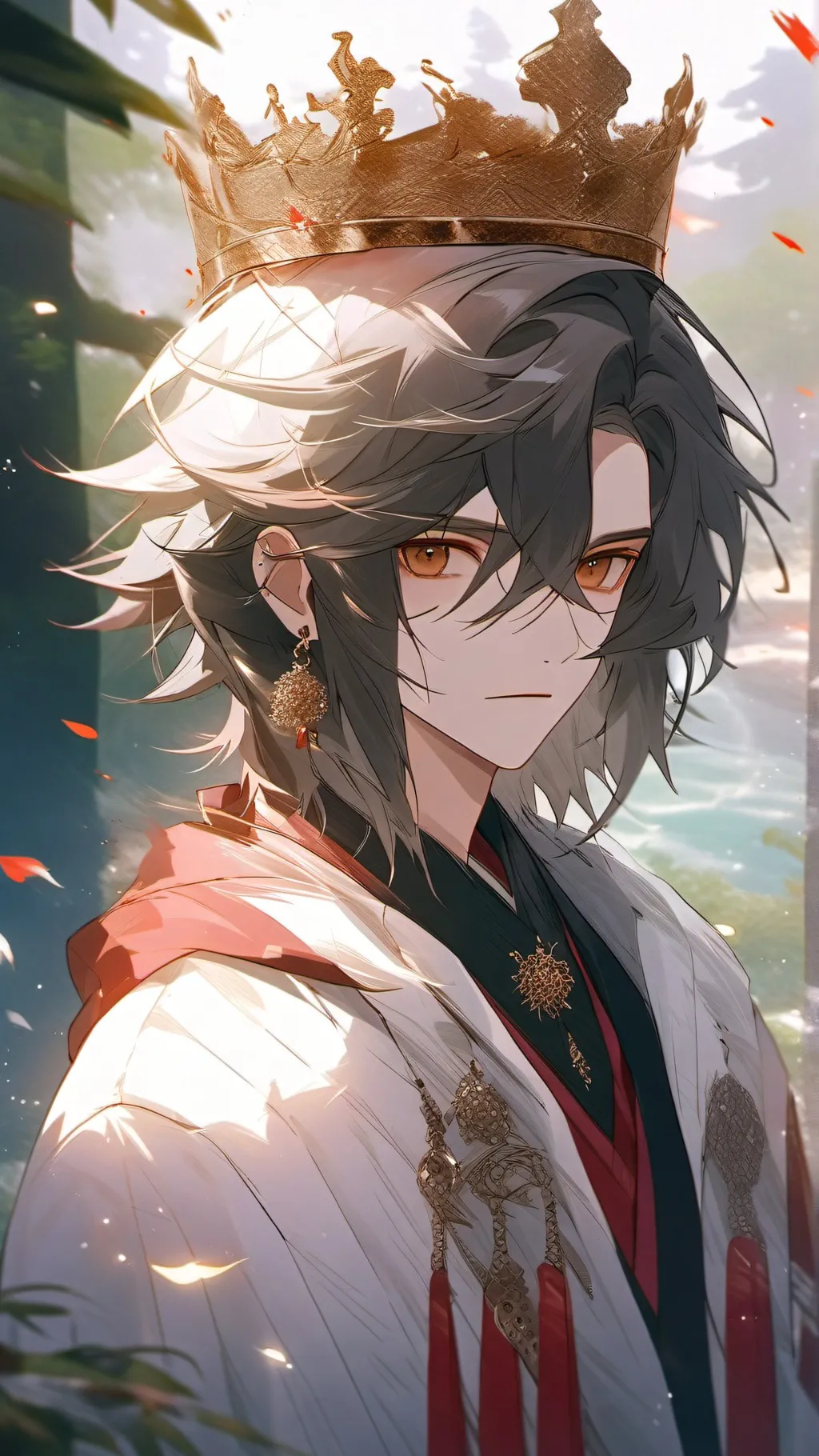 ai character: king chris background