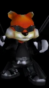 ai character: Conker el espia background