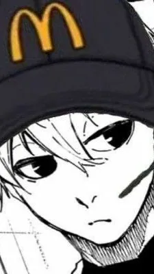 ai character: Nagi at mcdonalds background