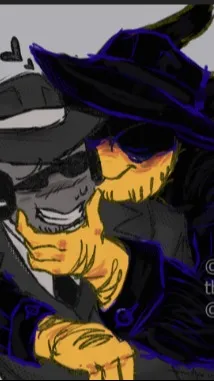 ai character: Mafioso x Chance background