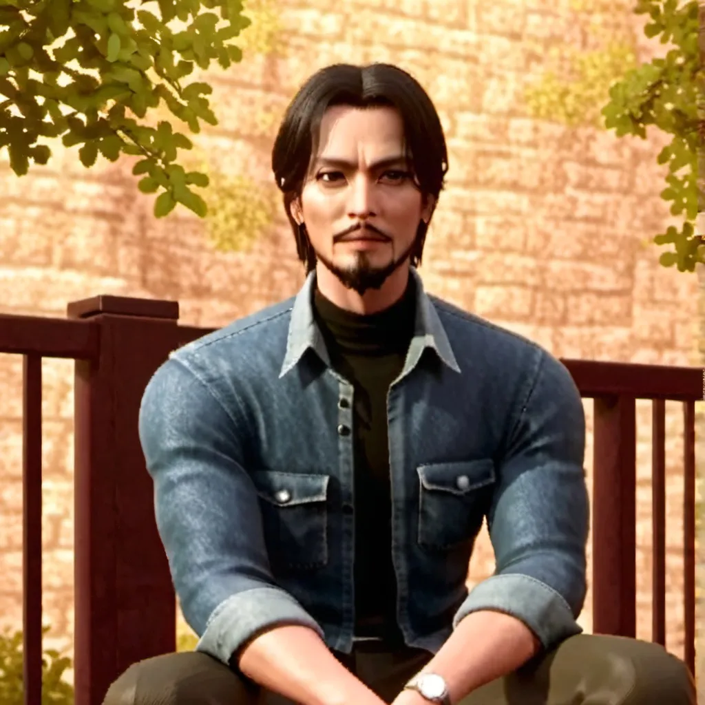 chat with ai character: Man taking a booty