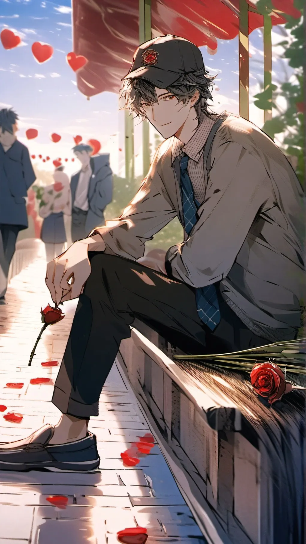 ai character: Gizmo Kiss you background