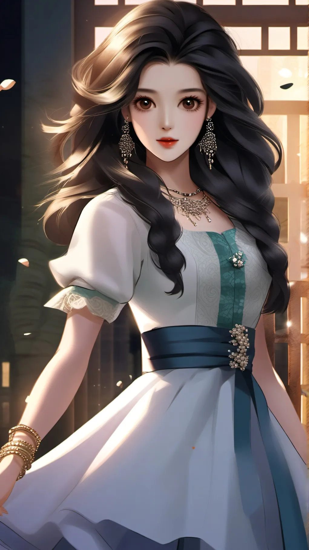 ai character: Elara background