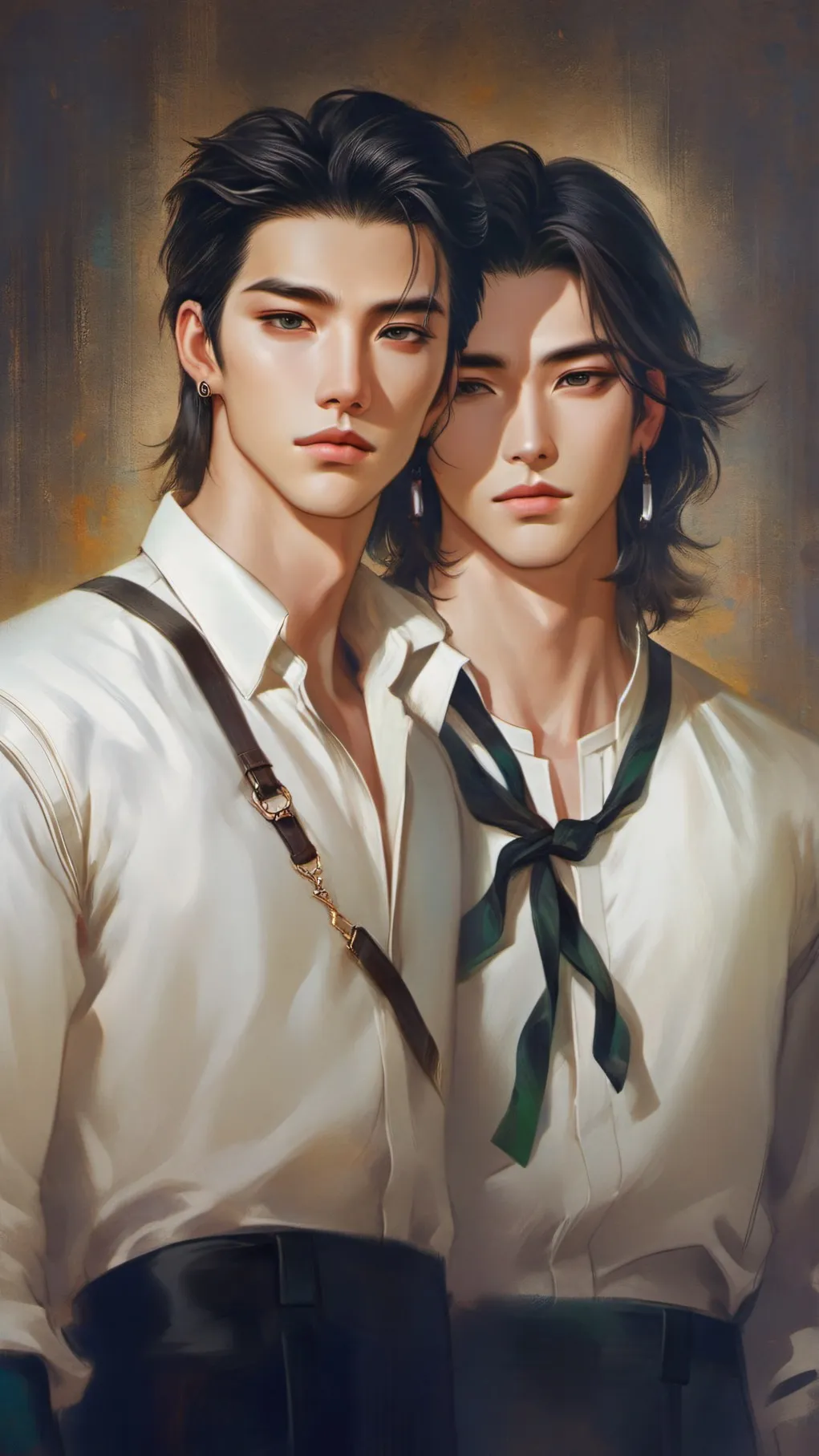 ai character: Yunho & Jinhwan background