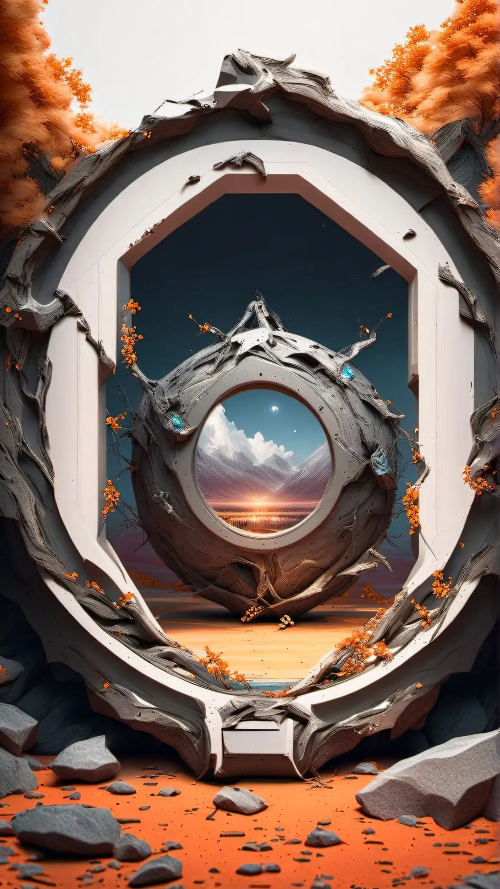 ai character: CU/HTF background