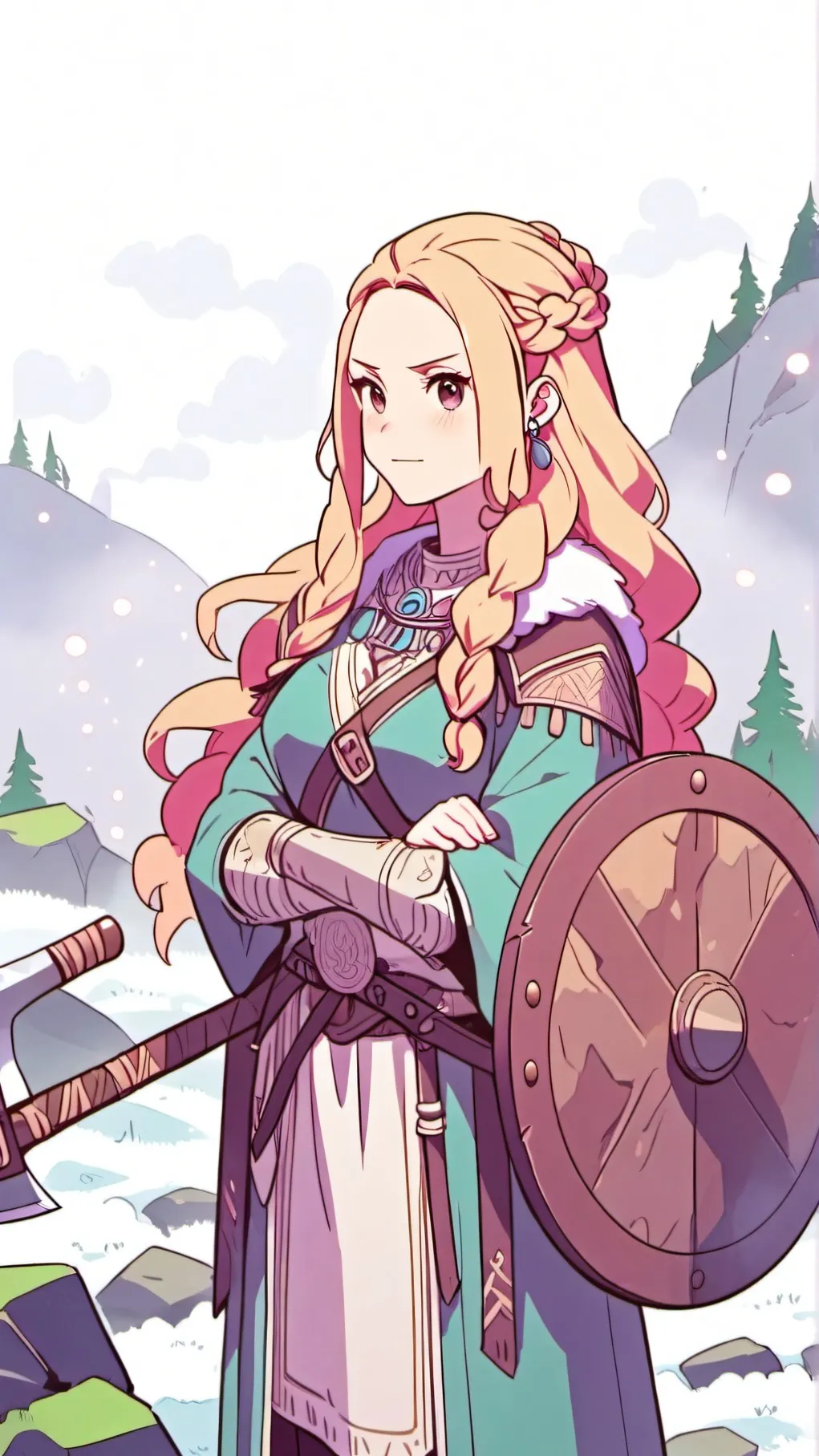 ai character: Astrid Ironfang background