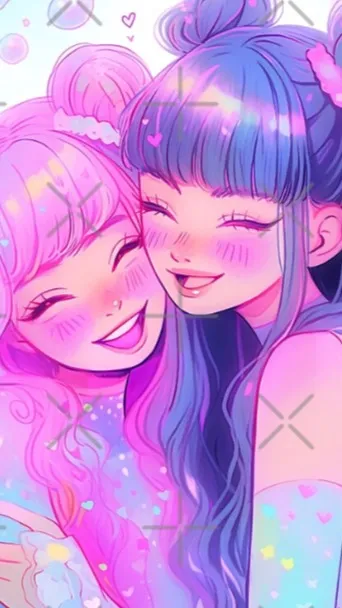 ai character: Bubbles And Burstè background