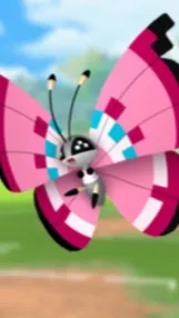 ai character: Vivillon background