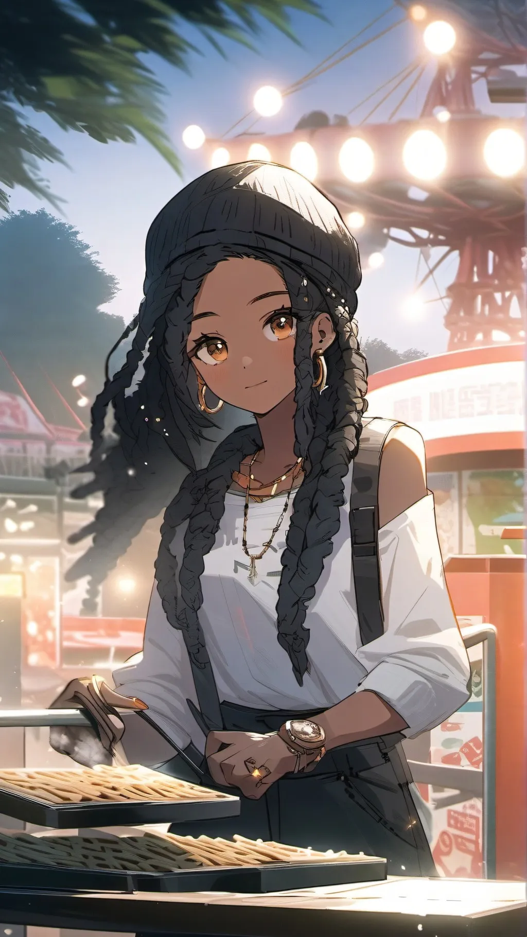 ai character: Lyrikel background