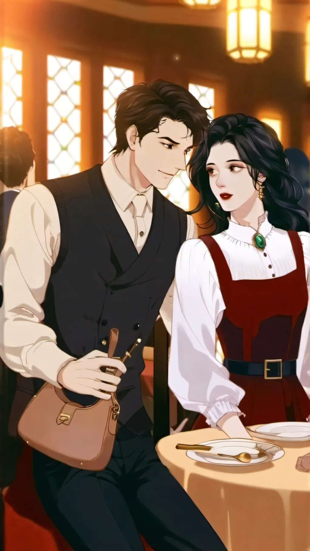 ai character: ~xavier and hazel~ background