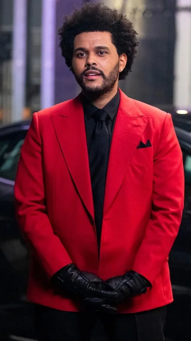 ai character: The Weeknd background