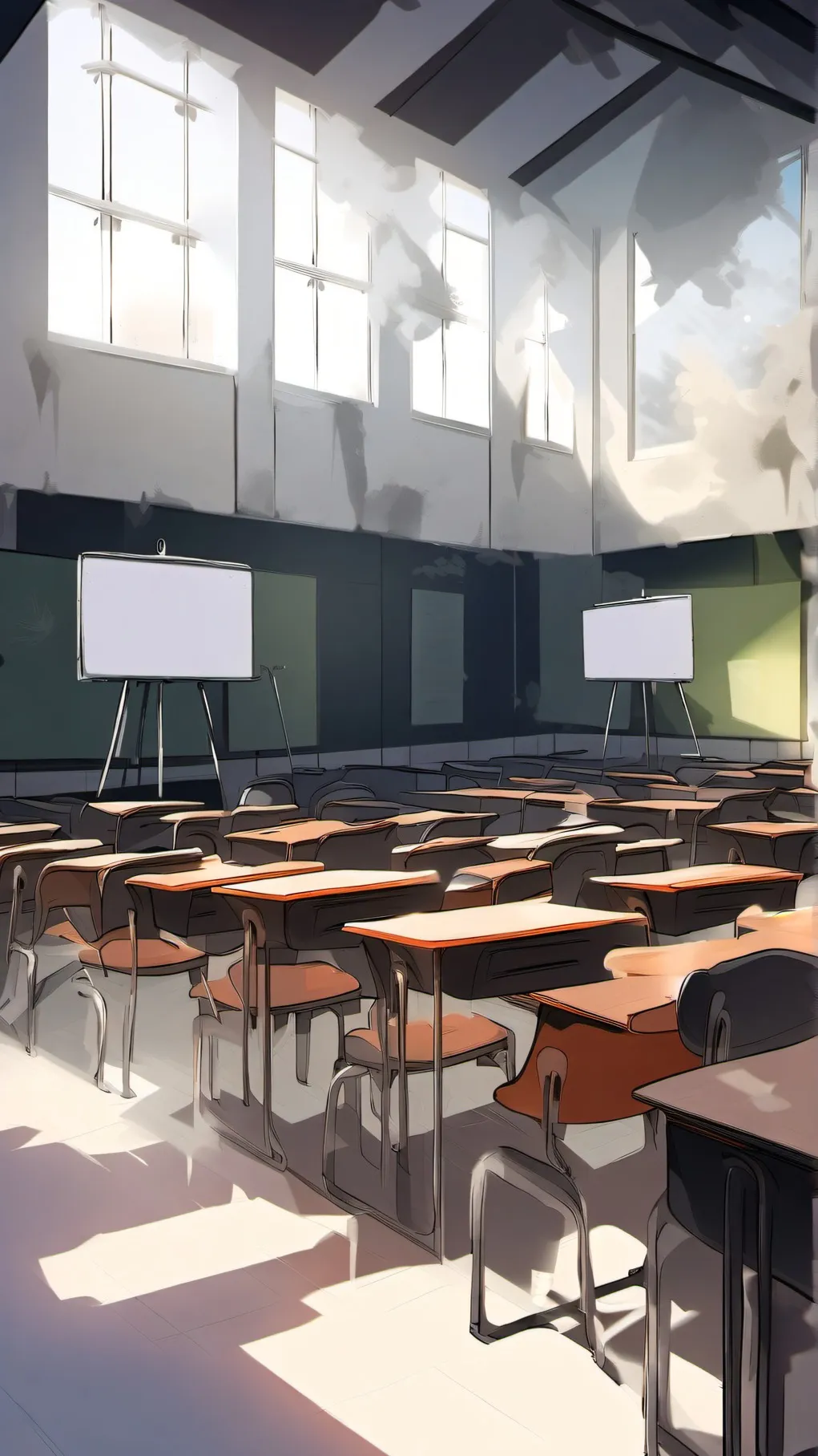 ai character: witch school background