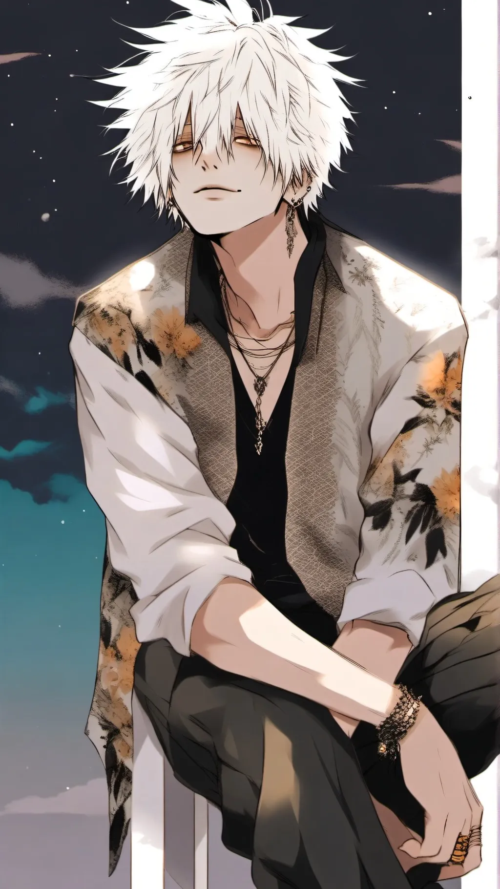 ai character: sky✨ background