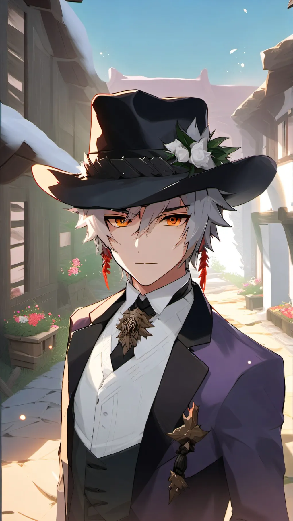 ai character: forsaken :3 background