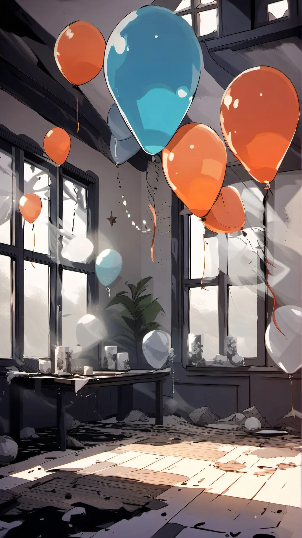 ai character: PRESSED background