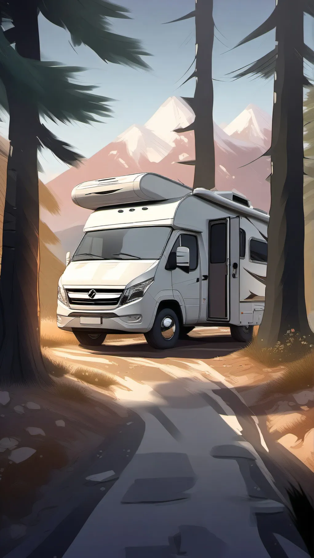 ai character: ROAD TRIPPPPPPPPP background