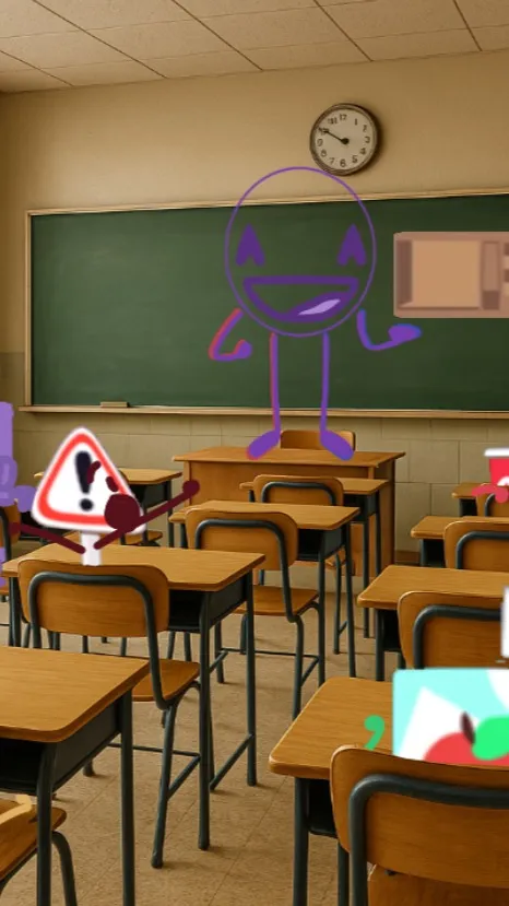 ai character: AB School background