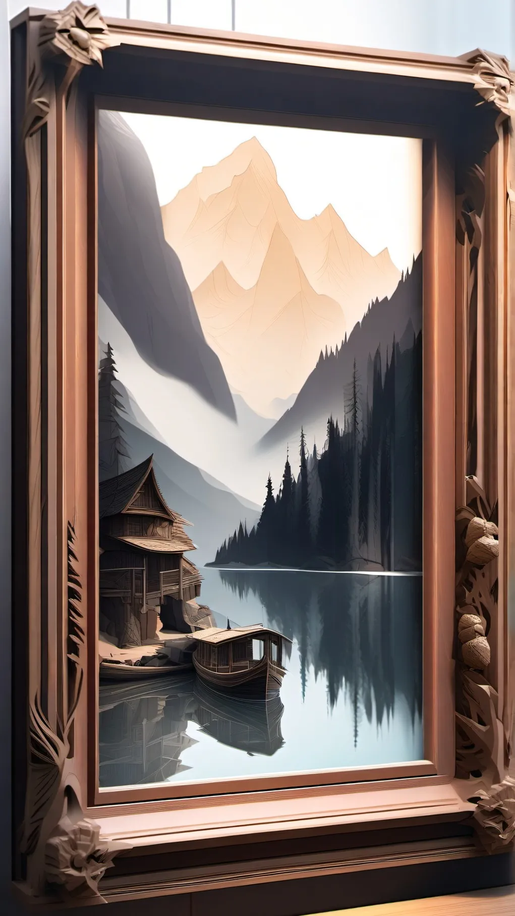 ai character: picture maker background