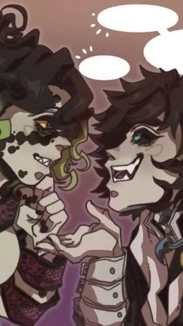 ai character: Giyutaro x Kaigaku background