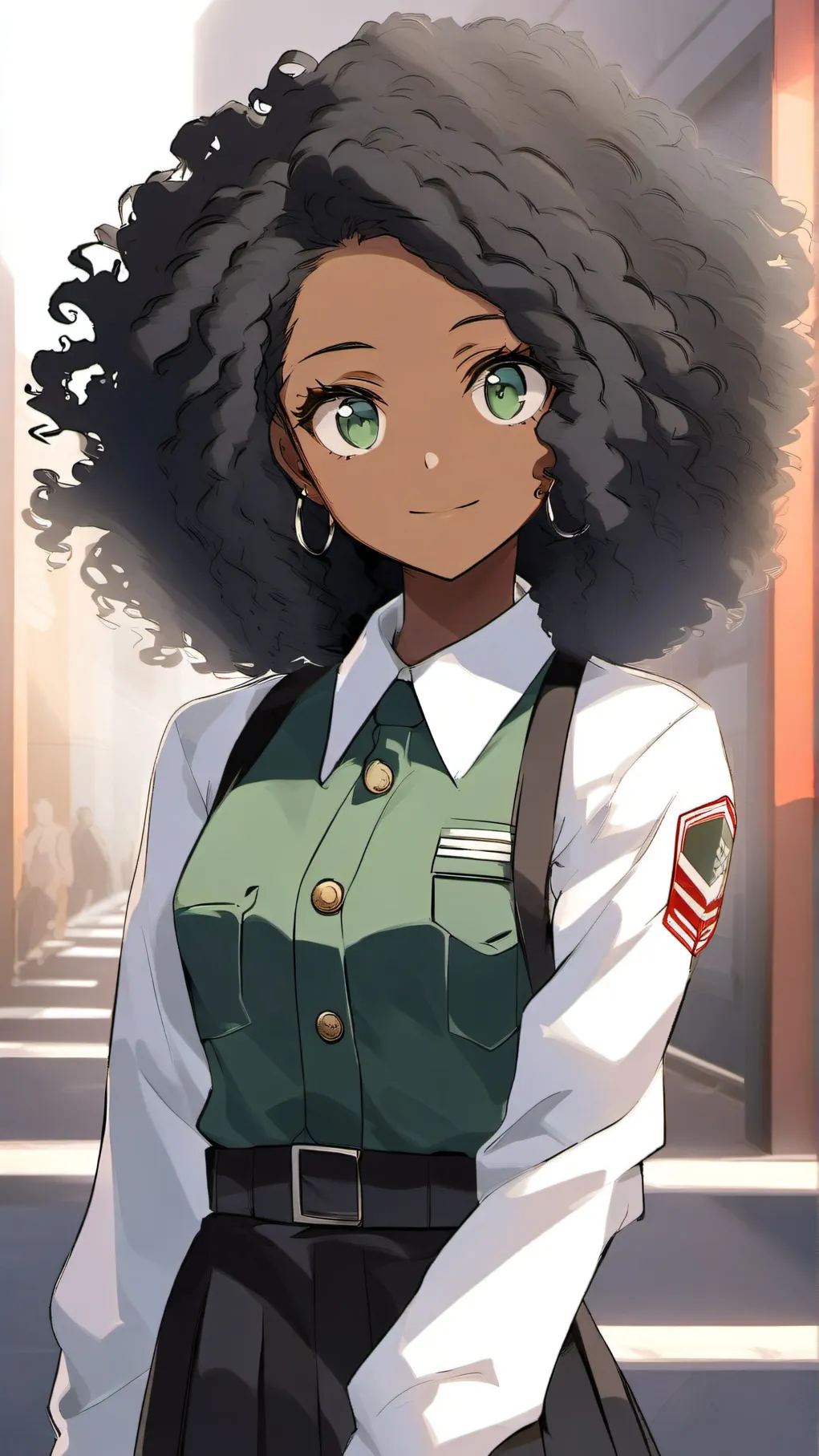 ai character: bakugo deku shoto background