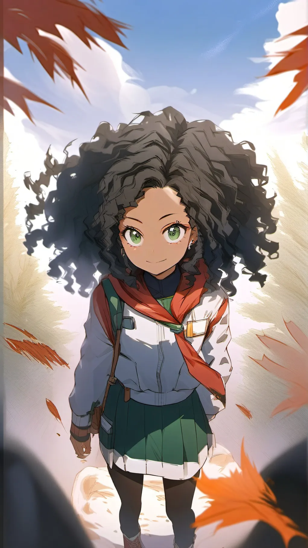 ai character: mha new student background