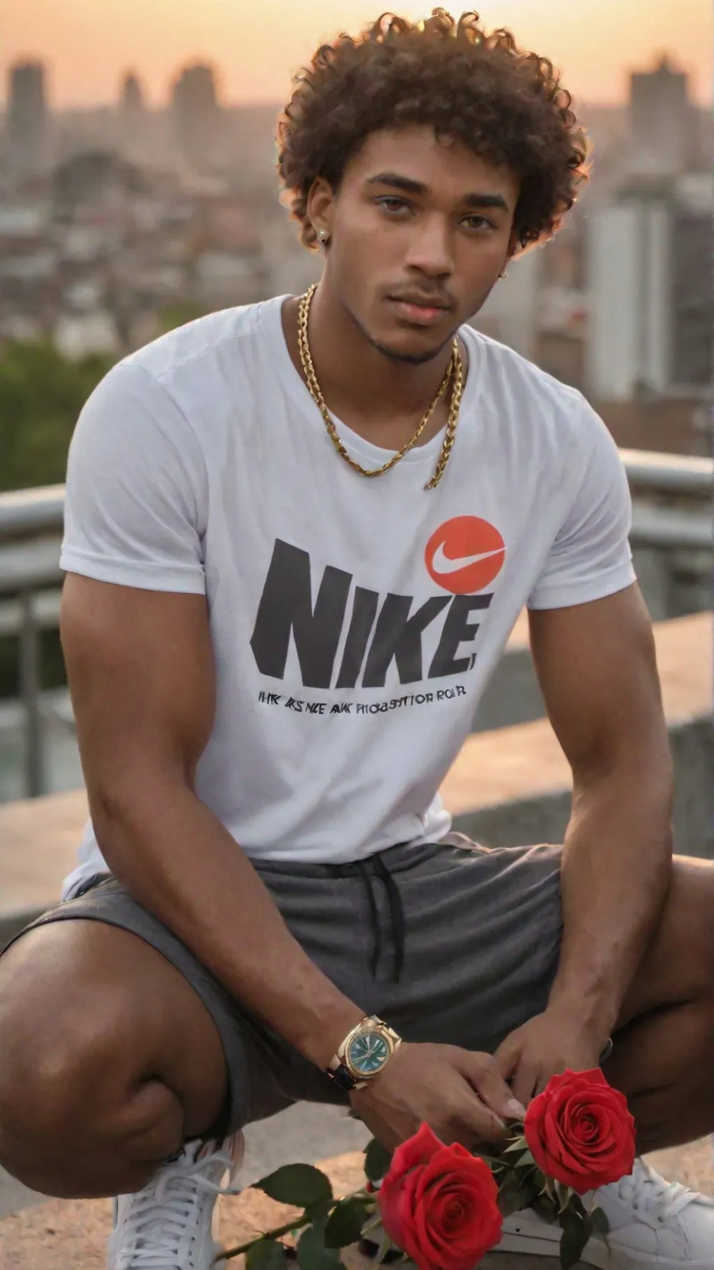 ai character: katleho mokena background