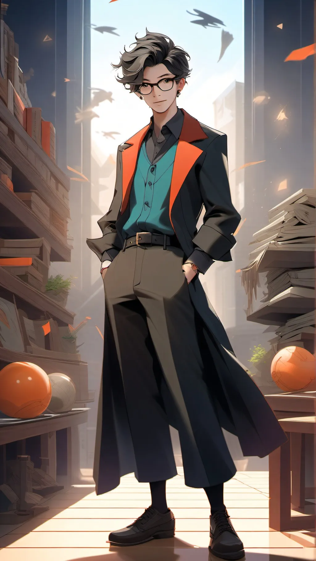 ai character: Lucas background