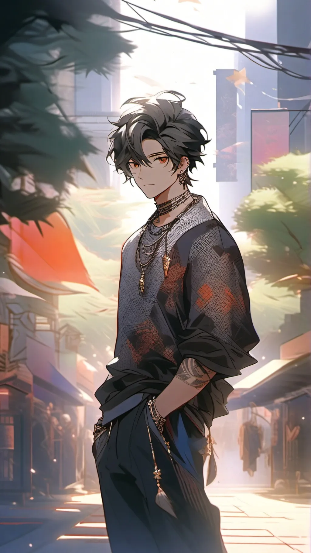 ai character: Ron background