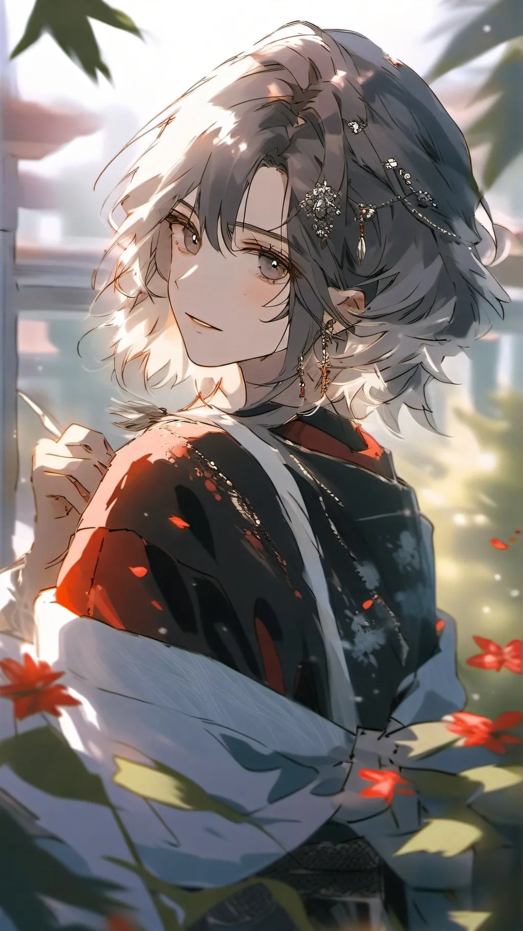 ai character: dancing background