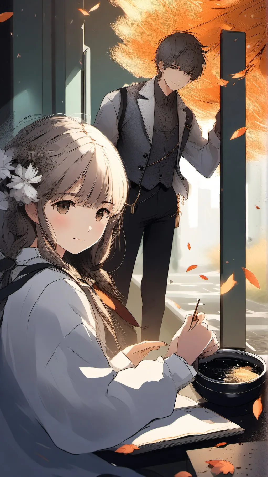 ai character: me and my brother background