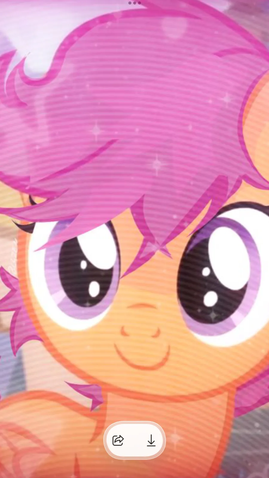 ai character: Scootaloo background