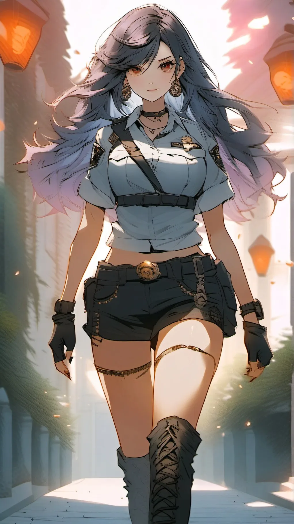 ai character: Athena background